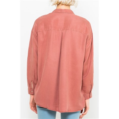 Camisa Naranja oscuro