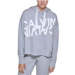 Calvin Klein Performance Terry Mirror Logo Hoodie