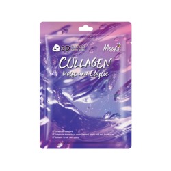 Коллагеновая увлажняющая 3D-маска для лица Moods 38 мл / Moods Collagen Moist And Elastic 3D Facial Mask 38 ml