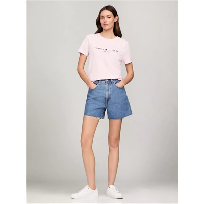 Embroidered Tommy Logo T-Shirt