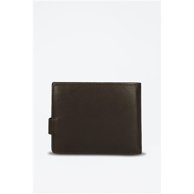Cartera de piel Striking Marrón