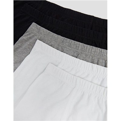 5 Boxers Lisos, Hombre, Multicor