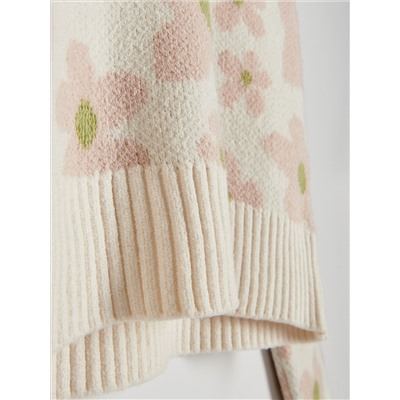 Pullover mit Blumenmuster