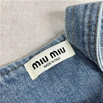 Джинсовый комбинезон Mi*uMi*u 👔  Реплика 1:1