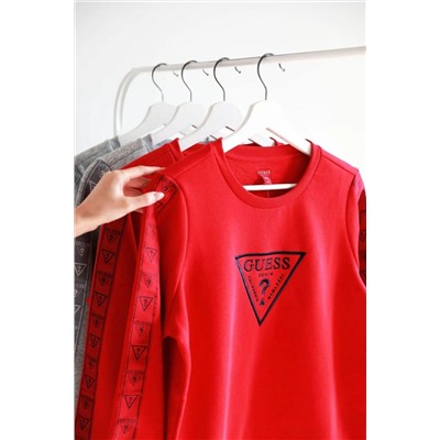 Теплая толстовка свитшот 🖤  Унисекс модель GUES*S ОРИГИНАЛ!