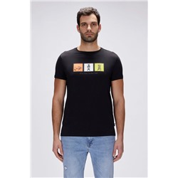 Bad Bear, Erkek Siyah Entree T-shirt Tshirt 25.01.07.005-c01