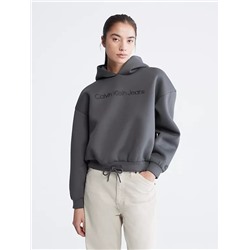 Embroidery Spacer Hoodie