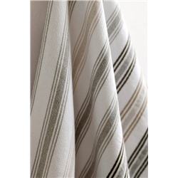 Guamod Pamuklu Yüz Havlusu - Beyaz/Gri - 50x80 cm