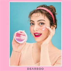 Peach & Hibiscus Brightening Hydrogel Eye Patch, Гидрогелевые патчи с экстрактами персика и гибискуса
