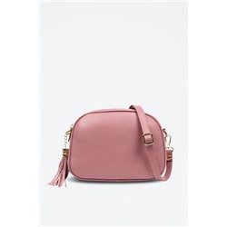 Bandolera de piel Rosa - Firenze Artegiani