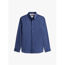 Regular Fit Check Herringbone Shirt