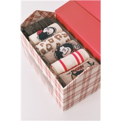 Pack 6 calcetines largos algodón Mafalda