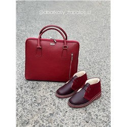 Ab. Zapatos 4535 Burdeos+Ab. Z. PELLE · PORTATEL/2 napa (1210) burdeos АКЦИЯ