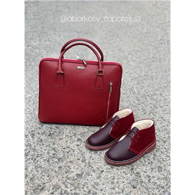 Ab. Zapatos 4535 Burdeos+Ab. Z. PELLE · PORTATEL/2 napa (1210) burdeos АКЦИЯ