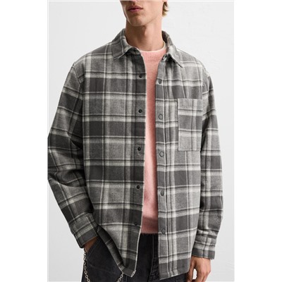 SOBRECAMISA CUADROS ACOLCHADA