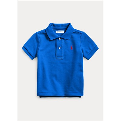 Baby Boy Cotton Mesh Polo Shirt