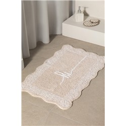 Gordes Banyo Paspası - Bej - 50x80 cm