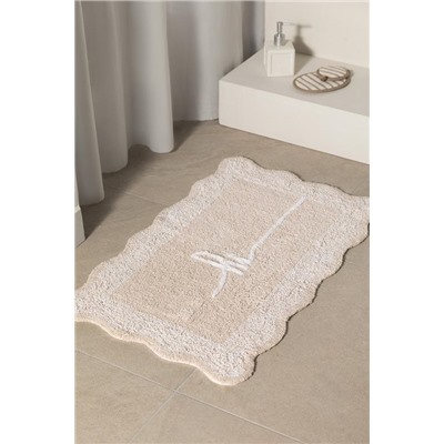 Gordes Banyo Paspası - Bej - 50x80 cm