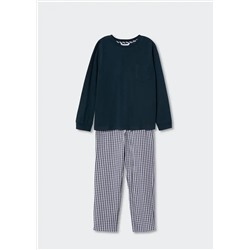 Pijama largo estampado -  Niño | MANGO OUTLET España