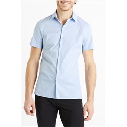 Camisa slim fit - Azul