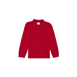 Erkek Çocuk Kırmızı Basic Sweatshirt