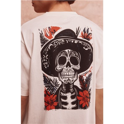 Camiseta Skull Mex Hat
