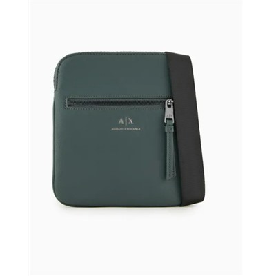 Matte flat crossbody bag