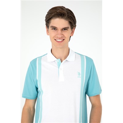 Erkek Regular Fit Polo Yaka Mint Tişört