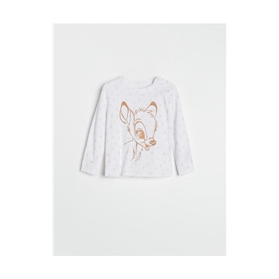 Baumwollbluse Bambi