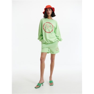 Bedrucktes Sweatshirt