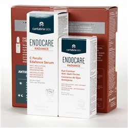 Endocare PACK Descuento 20% Radiance C Ferulic Edafence Serum con Radiance contorno