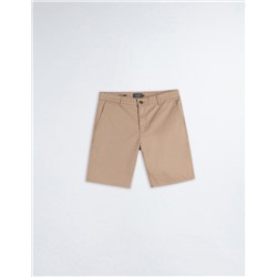 Twill Chino Shorts, Men, Beige