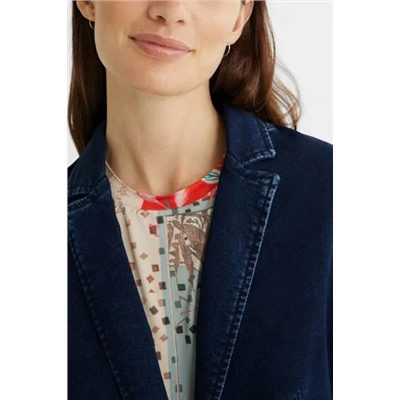Blazer slim vaquera