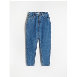 Fit Mom Jeans Im Used-Look
