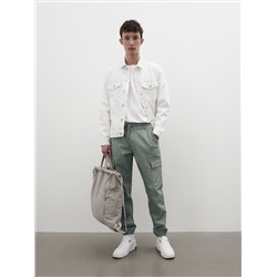 Jogger mit elastischem Taillenbund