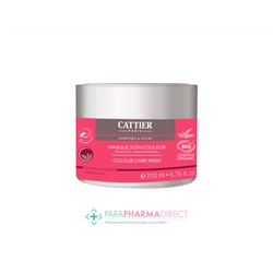 Cattier Masque Cheveux Colorés Soin Couleur BIO 200ml