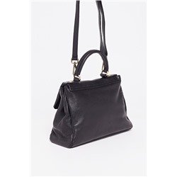 Bolso de piel Mbagi mini Negro
