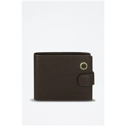 Cartera Badge Marrón