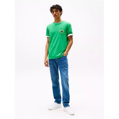 Nautical Flag Logo Pocket T-Shirt
