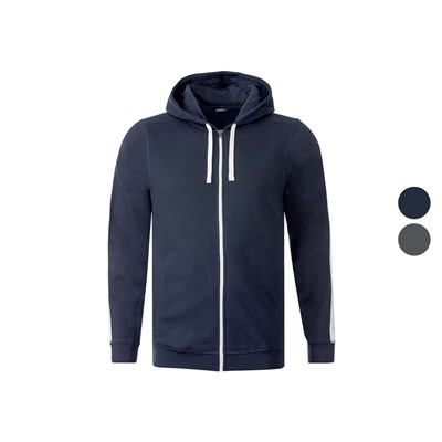 LIVERGY® Sweatjacke Herren, mit Eingrifftaschen