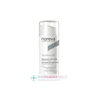 Noreva Trio White XP Soin de Nuit Anti-Taches Peaux Hyperpigmentées 30ml