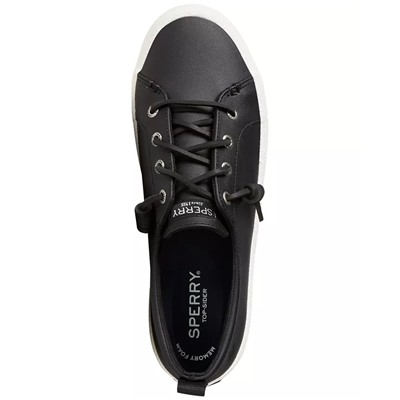 Sperry Women's Crest Vibe Leather Sneakers, Created for Macy's