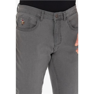 Erkek Gri Jean Pantolon