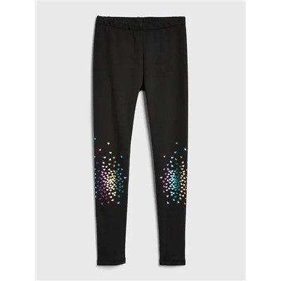 Kids Glitter Dot Coziest Leggings