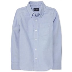 Boys Uniform Oxford Button Down Shirt