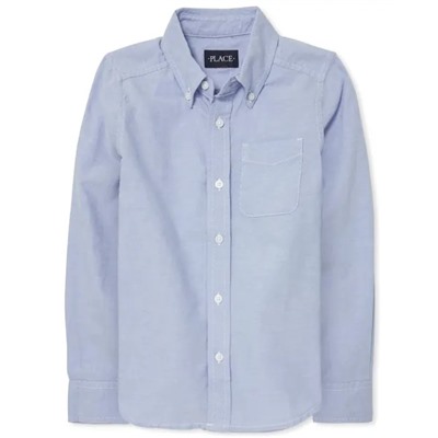 Boys Uniform Oxford Button Down Shirt