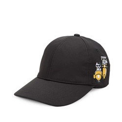 KARL LAGERFELD PARIS Embroidered Graphic Baseball Cap