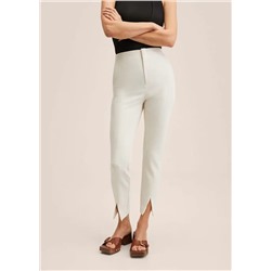 Pantalón skinny aberturas -  Mujer | MANGO OUTLET Melilla