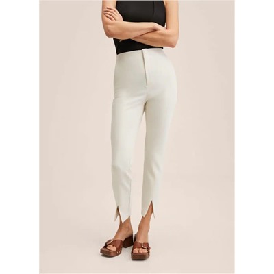 Pantalón skinny aberturas -  Mujer | MANGO OUTLET Melilla