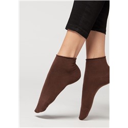 Kurze Baumwollsocken ohne Rand